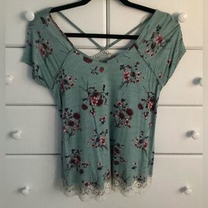 Rewind Floral Lace Top